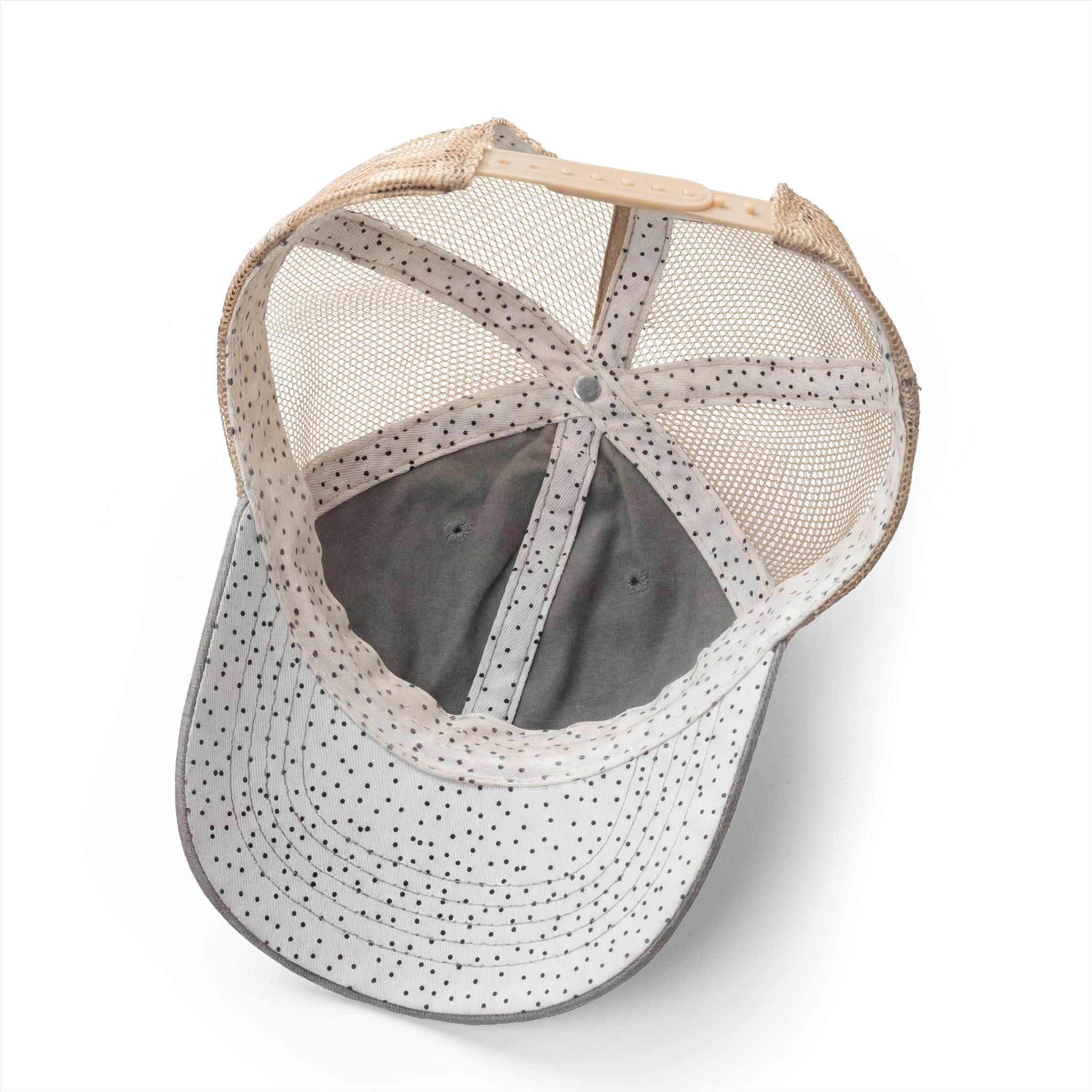 "Put in on my Husband's Tab" Women's Washed Mesh-Back Cap