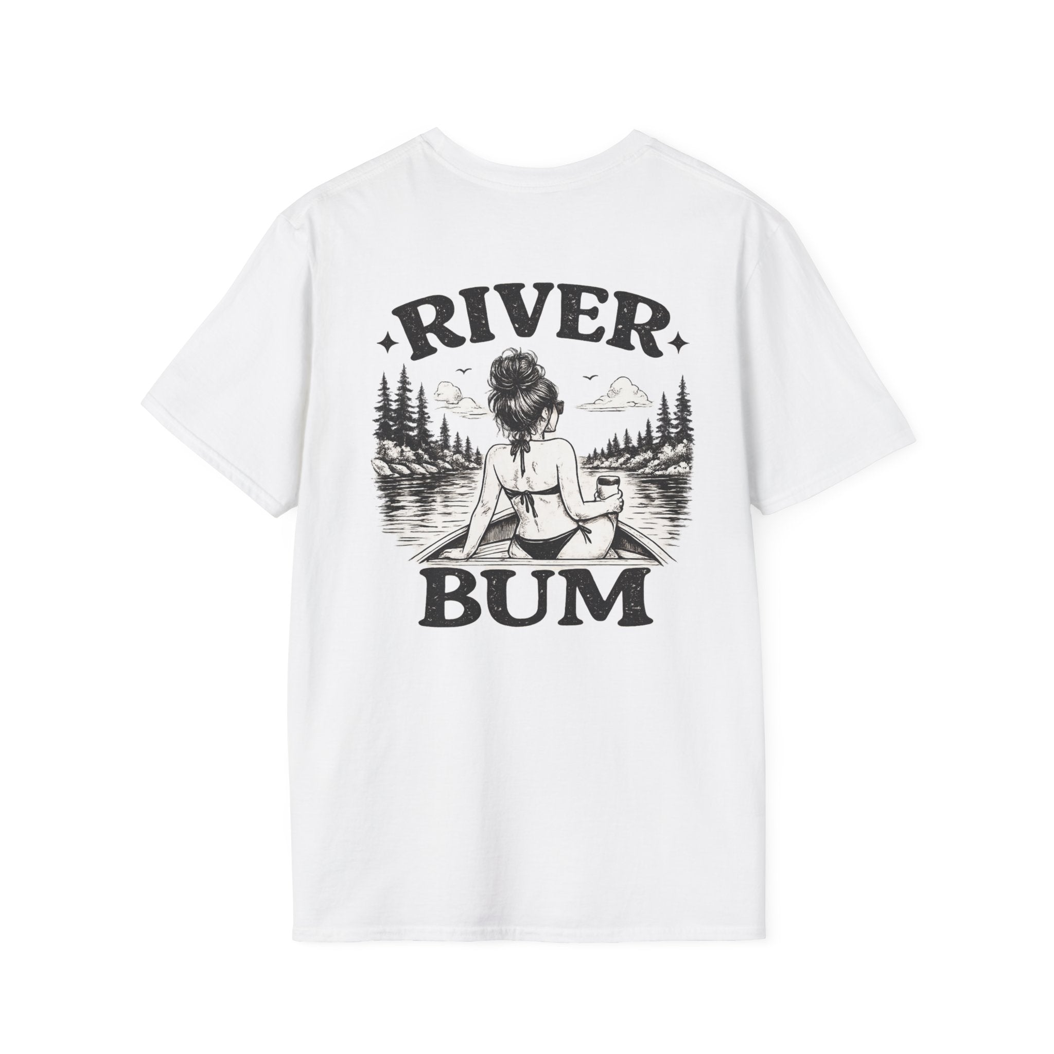 River Bum T-Shirt — "Feral Moms Club"