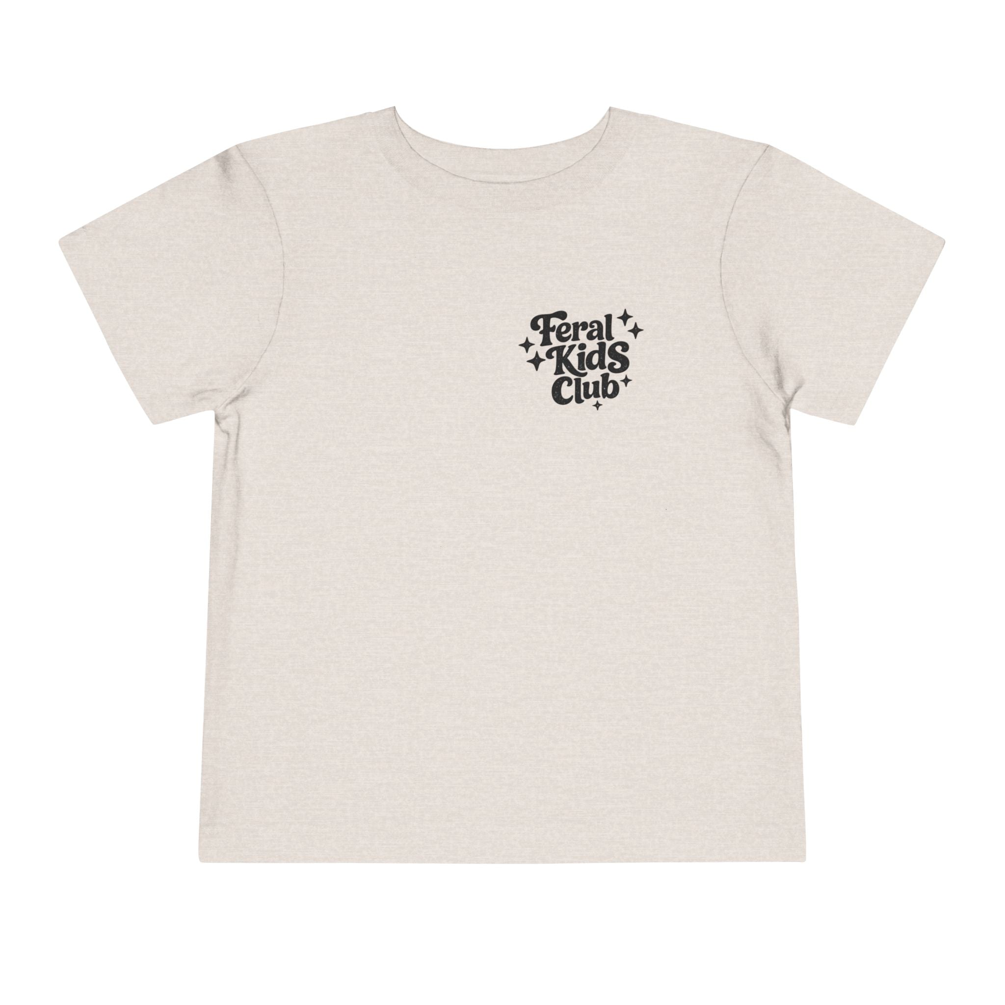 Toddler Tee — “Barn Hair Don’t Care” Farm Kids T‑Shirt (Feral Kids Club)