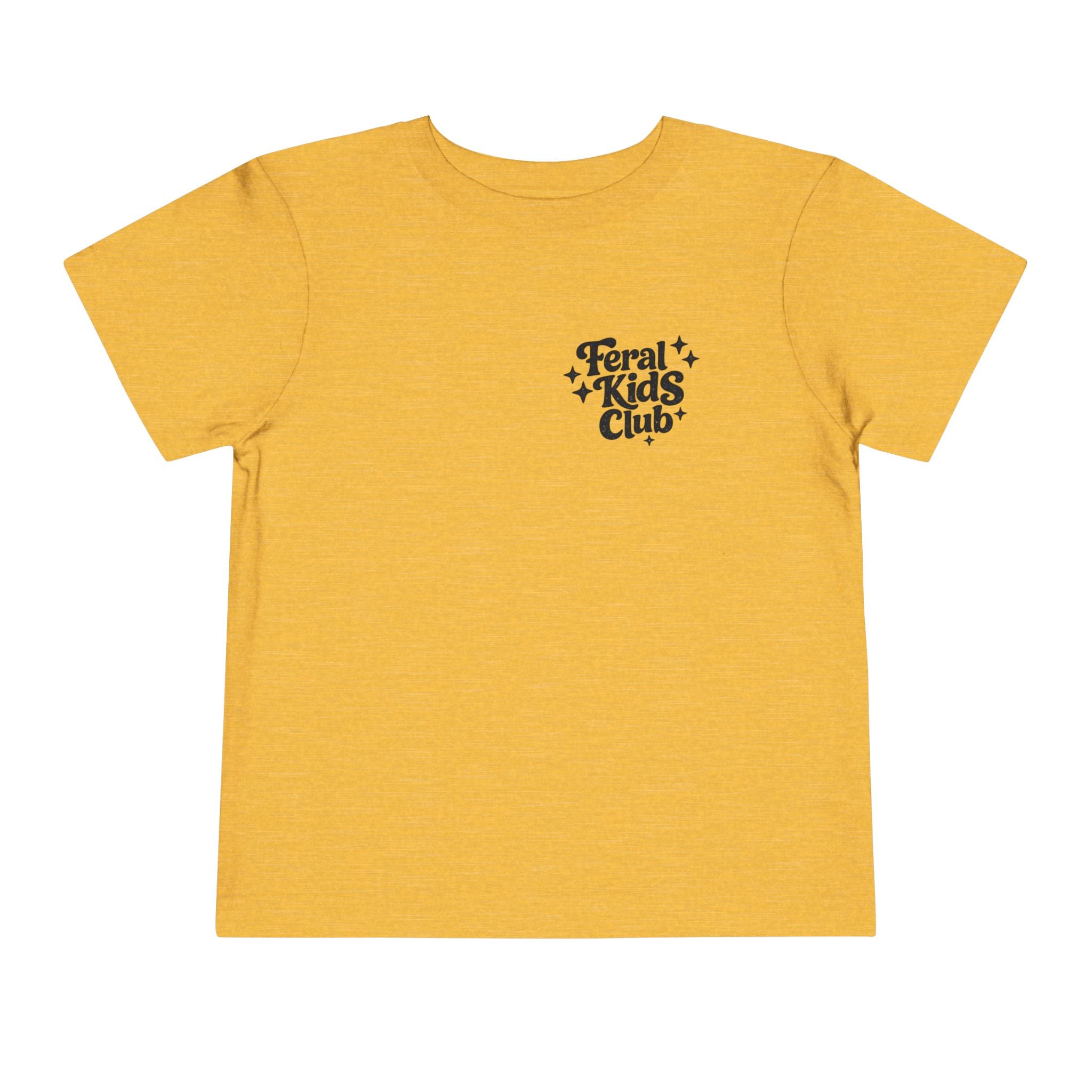 Toddler Tee — “Barn Hair Don’t Care” Farm Kids T‑Shirt (Feral Kids Club)