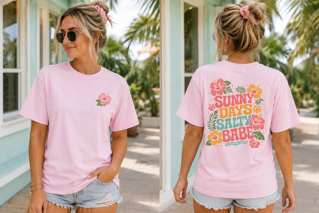 Sunny Days Salty Babe T-Shirt