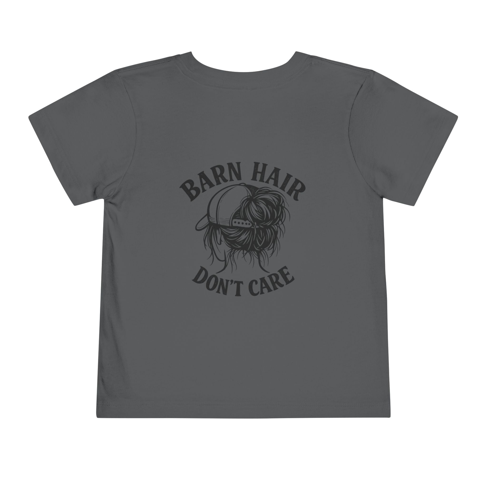 Toddler Tee — “Barn Hair Don’t Care” Farm Kids T‑Shirt (Feral Kids Club)