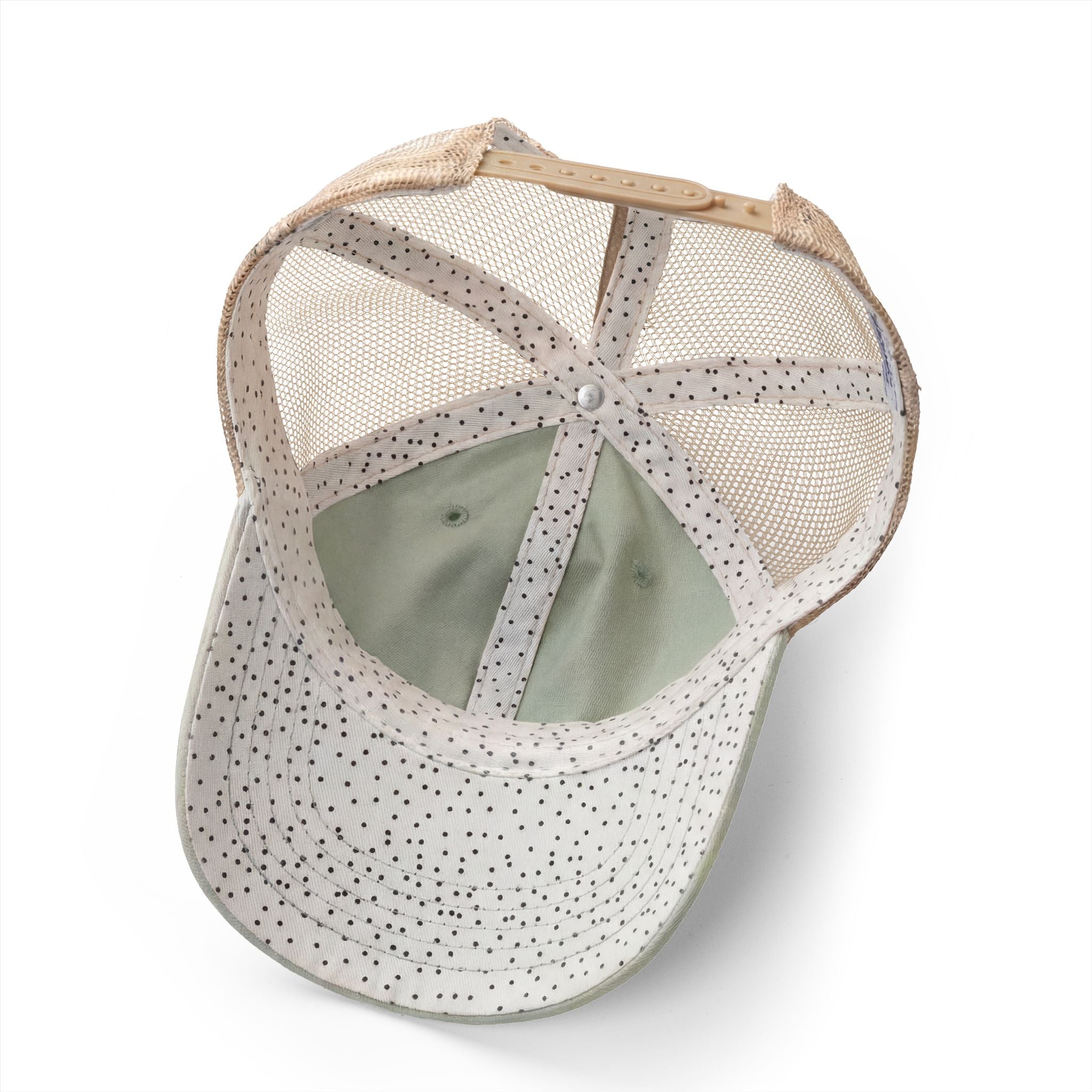 "Put in on my Husband's Tab" Women's Washed Mesh-Back Cap