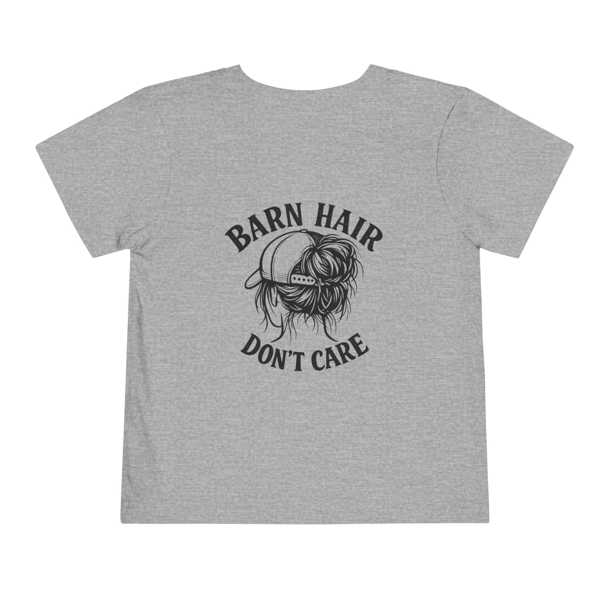 Toddler Tee — “Barn Hair Don’t Care” Farm Kids T‑Shirt (Feral Kids Club)