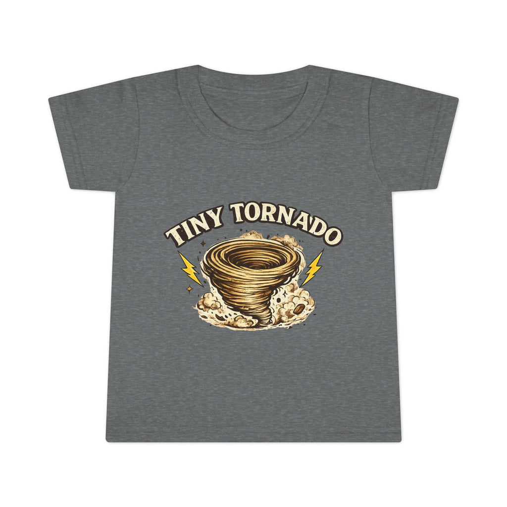 Toddler T-Shirt — "Tiny Tornado" Cute Kid Graphic Tee
