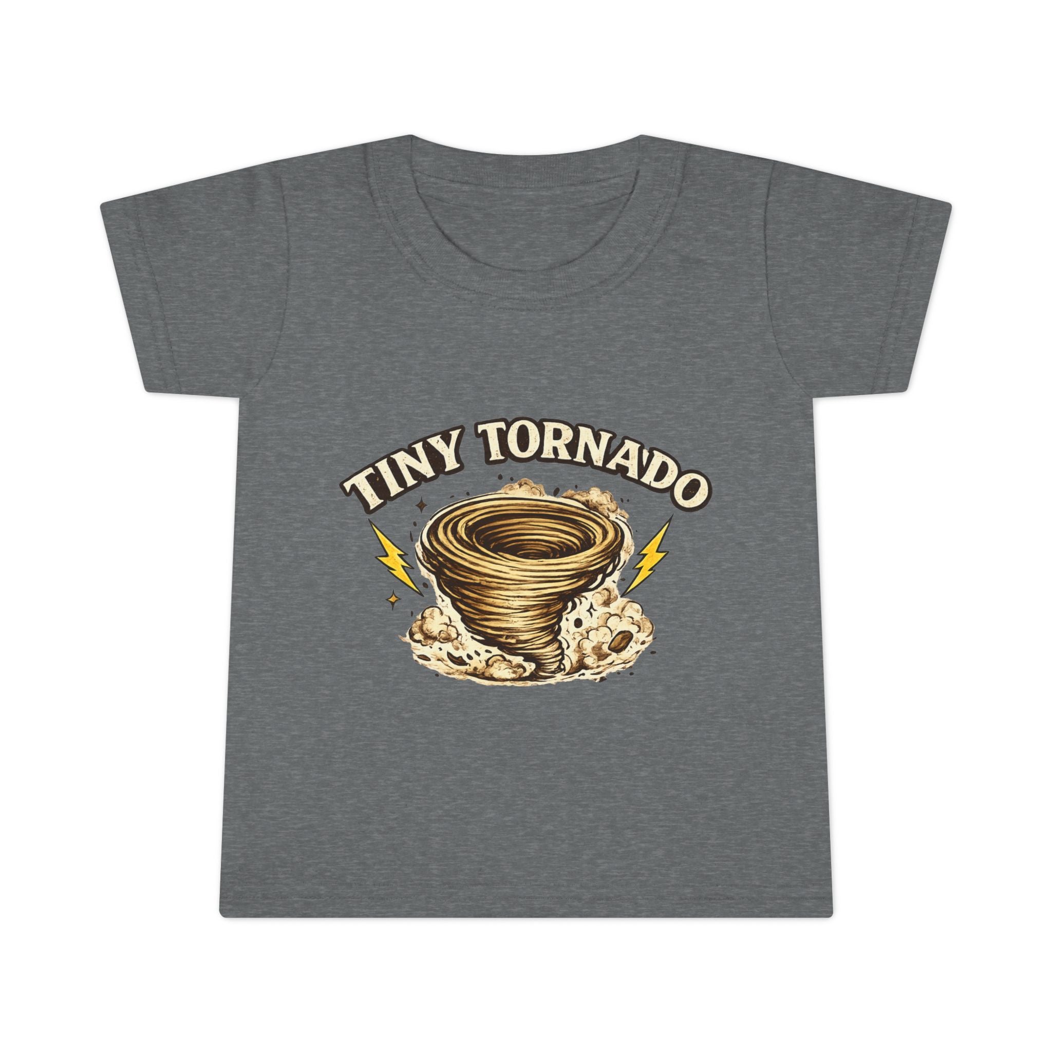 Toddler T-Shirt — "Tiny Tornado" Cute Kid Graphic Tee