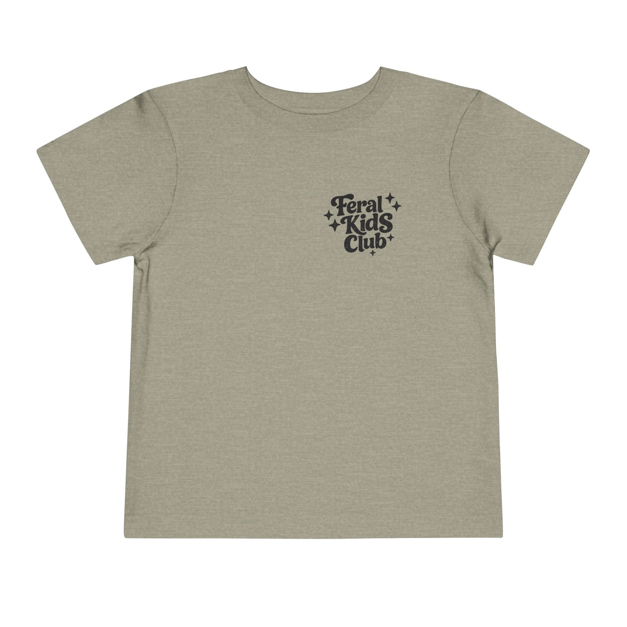Toddler Tee — “Barn Hair Don’t Care” Farm Kids T‑Shirt (Feral Kids Club)
