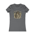 Women's Tee — 'If You Hear Me Yelling, Mind Your Business' Skull Graphic