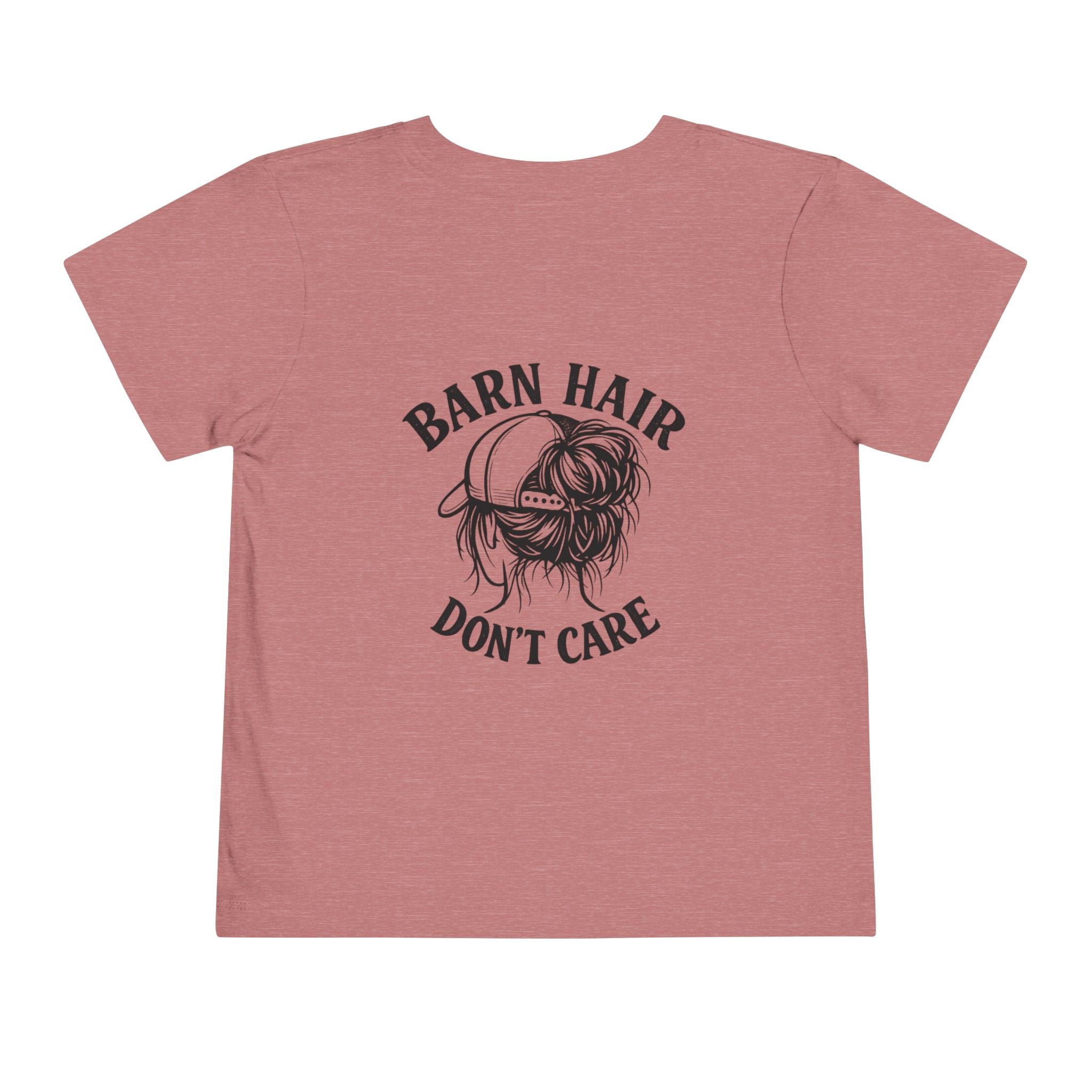 Toddler Tee — “Barn Hair Don’t Care” Farm Kids T‑Shirt (Feral Kids Club)