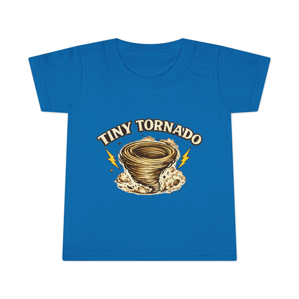 Toddler T-Shirt — "Tiny Tornado" Cute Kid Graphic Tee