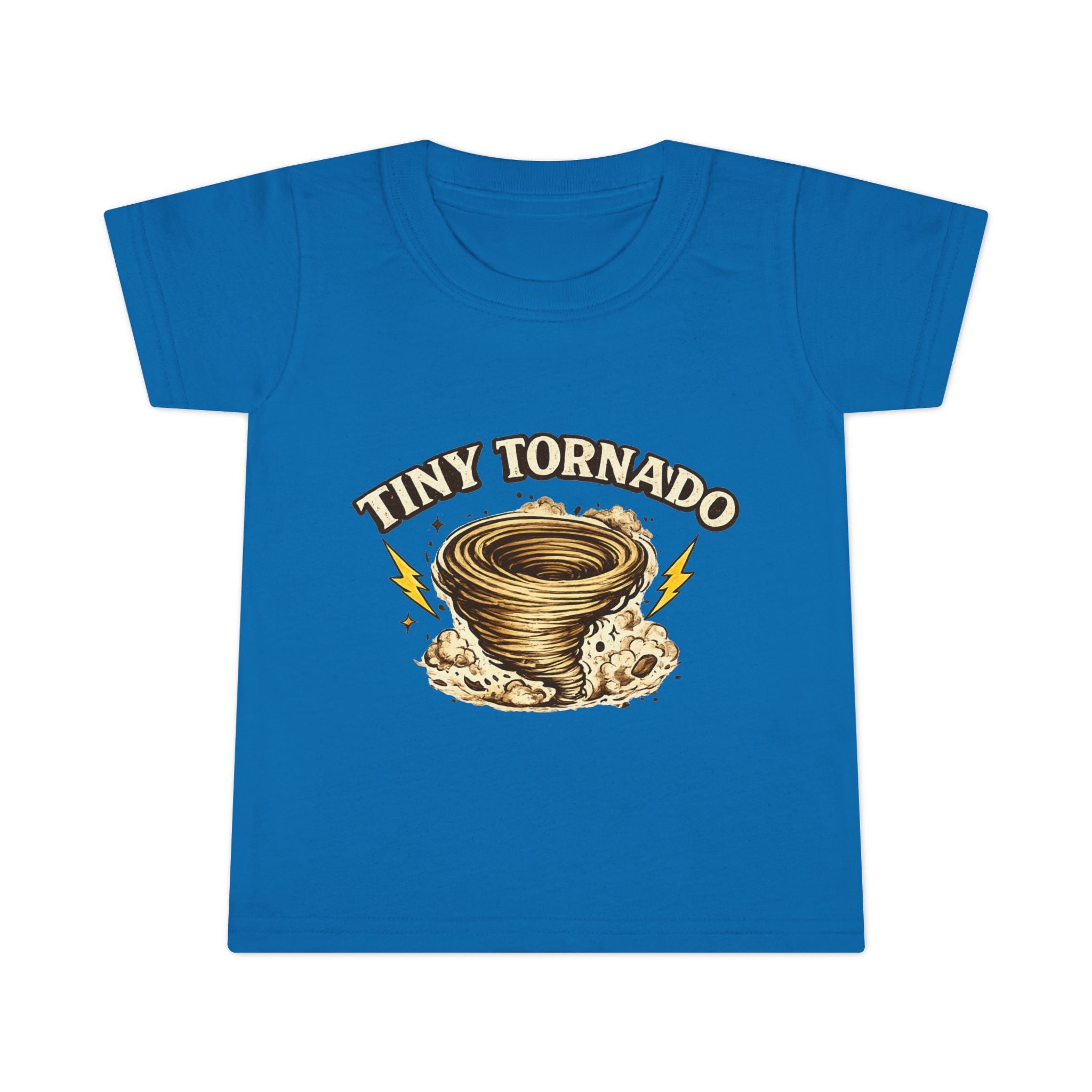 Toddler T-Shirt — "Tiny Tornado" Cute Kid Graphic Tee